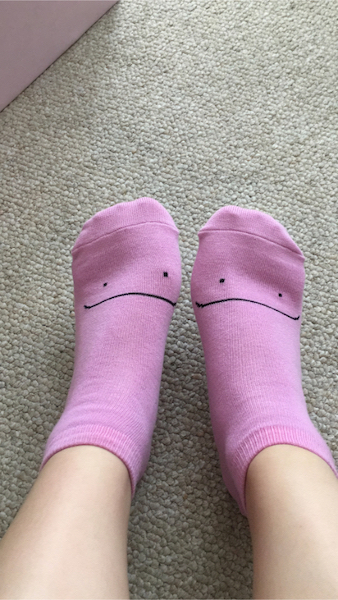 Socks from mom